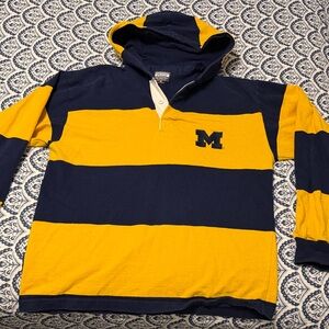 Michigan rugby style shirt